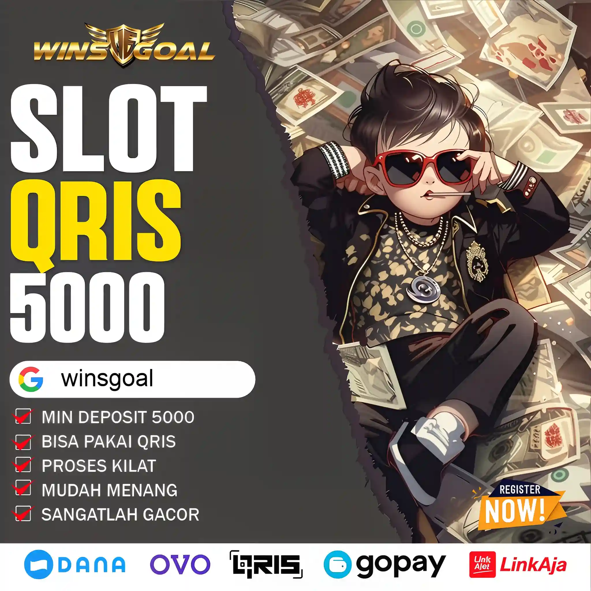 Winsgoal - Minimal Deposit Situs Slot Qris 5000 Super Murah Tahun 2025 image 1